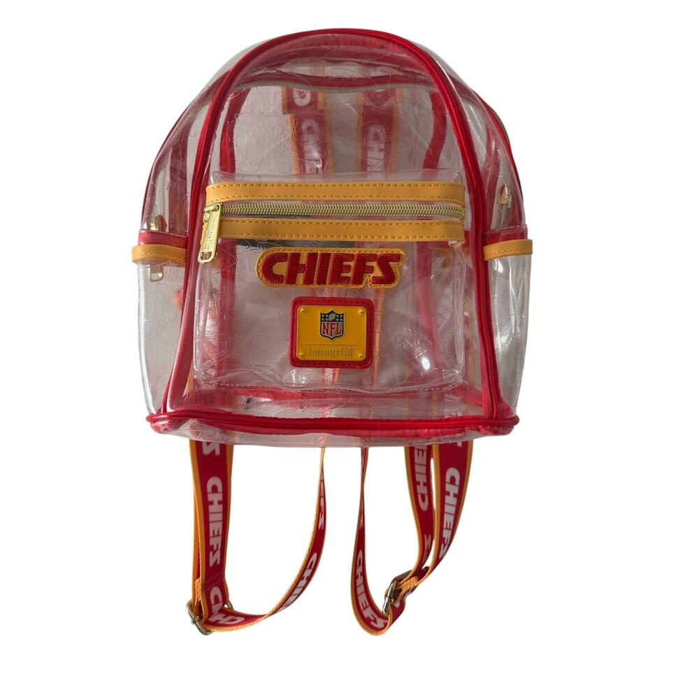 Loungefly Kansas City Chiefs Minibackpack LN NFL Licensed Mini Backpack Purse